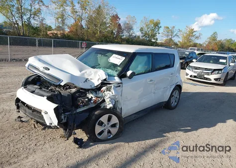 2016 Kia Soul из США, поврежденный, VIN KNDJN2A27G7821857